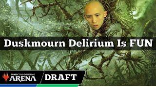 Duskmourn Delirium Is FUN | Duskmourn Draft Early Access Event | MTG Arena