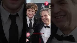 Mark Ruffalo cannot stop beaming about his son, Keen, on the red carpet!