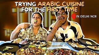 Trying ARABIC CUISINE For the First Time in Delhi| The Mandi House | Food Tankerzz