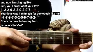 Shape Of You (Single String) Guitar Tabs Tutorial | Ed Sheeran | Shubham Joshi