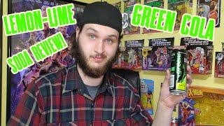 Better Than Sprite?! Green Cola: Lemon-Lime Soda Review!