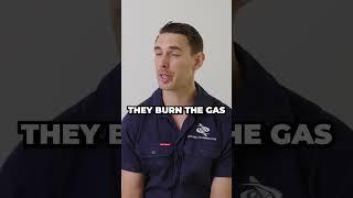 How does a gas hot water system work? #shortvideo