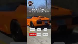 Best V12 Sounds (Crazy SVJ, 812, Zonda, ...)