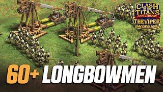 Full Longbowmen in a Tournament Game!