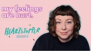 Binge-watching series 3 of Heartstopper   | this is what happens when I'm alone in a hotel room