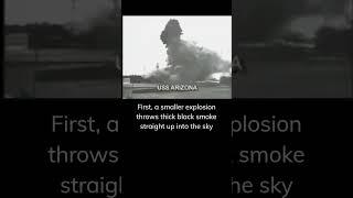 What caused USS Arizona to explode the way she did?