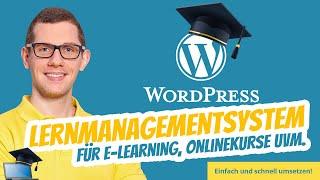 WordPress Online Lernplattform Lernmanagementsystem & Wissensmanagement   eLearning Online-Kurse