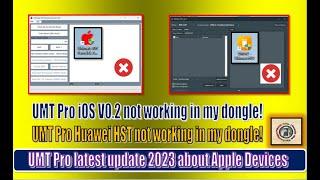 Why UMT Pro iOS V0.2 not working in umt and umt pro dongle | UMT Emmc activation | 2023 | TECH City