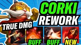 CORKI REWORK IS BROKEN (INSANE TRUE DAMAGE) - Wild Rift Gameplay Guide & Build