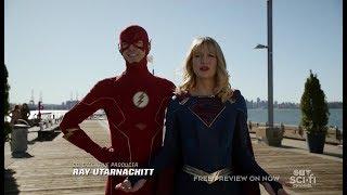 The Flash and Supergirl in the Same Earth | Crisis on Infinte Earths