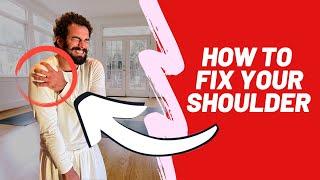 How To Fix Shoulder Pain(Yoga Routine)