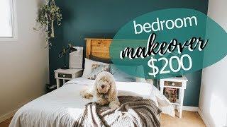 MINIMALIST BEDROOM MAKEOVER // BEDROOM MAKEOVER ON A BUDGET // TORY STENDER