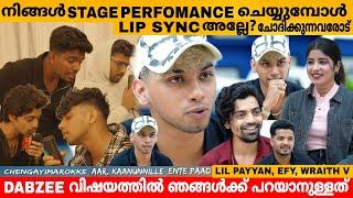 നിങ്ങൾ STAGE PERFOMANCE ചെയ്യുമ്പോൾ LIP SYNC അല്ലേ?എന്ന് ചോദിക്കുന്നവരോട്| EFY, LIL PAYYAN, WRAITH V