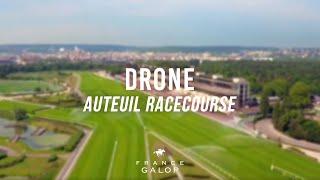 Presentation of Auteuil racecourse (drone view)