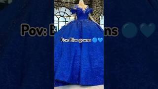 Blue gowns  #aestheticallure #shorts #bluegown