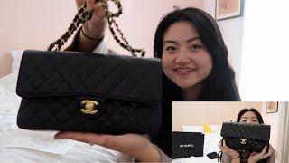 Chanel Medium Classic Flap Bag unboxing, why I bought it, London store experience and thoughts