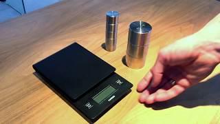 How to Calibrate a Hario Digital Scale