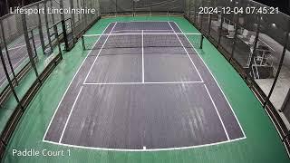 Lifesport Lincolnshire Paddle Court 1