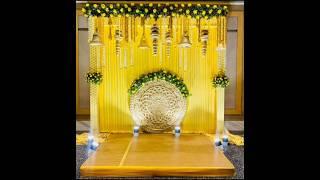 haldi decoration ideas #wedding #haldi #diy #trending #viral video#ideas