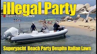 Superyacht's illegal Party Broken up by Coastguard | SY News Ep358