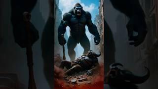 King Kong vs Minotaur  Part-3 Action #shortvideo #viralvideo #viralshorts #animation #foryou