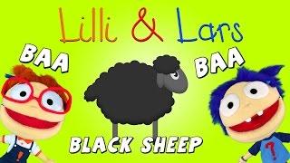 BAA BAA BLACK SHEEP with lyrics - English Nursery Rhymes For Children
