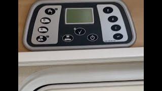 Using the Controls and Equipment inside the Opal Caravan.