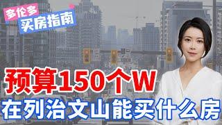 150个W的预算 在列治文山能买什么房 I 多伦多地产