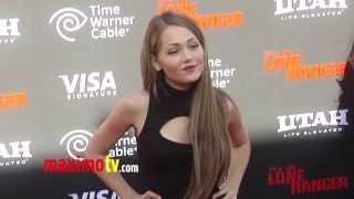 Kelly Berglund "The Lone Ranger" Premiere Disney California Adventure Park