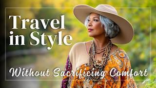 Boho Chic Travel Style: Comfortable & Stylish Outfits for Senior Adventures