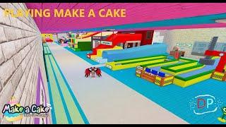 PLAYING MAKE A CAKE l Roblox
