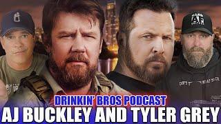 SEAL Team Stars AJ Buckley and Tyler Grey Explain Finale - Drinkin' Bros Podcast Episode 1455