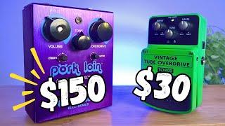 CHEAP vs EXPENSIVE Overdrive Pedal (SURPRISING!)