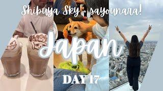 Sayounara Japan! Shibuya Sky + Travel home to Melbourne | Japan Trip Day 17 | October 31st 2023