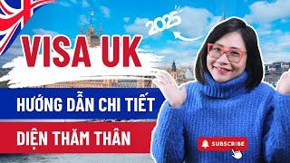 Visa UK (Vương Quốc Anh) Thăm Thân - Hồ Sơ Cần Chuẩn Bị - Hướng dẫn chi tiết.