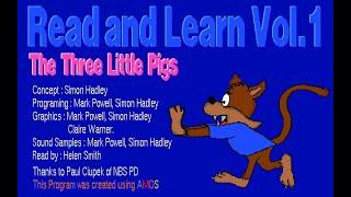 Amiga 500 Longplay [387] Read and Learn Vol. 1: The Three Little Pigs