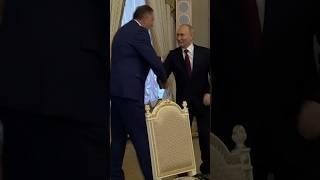 Putin Meets With Pro-Russian Bosnian Serb Leader Dodik