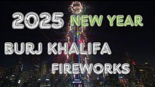 New year's Eve fireworks from the Burj khalifa Dubai 2025|UAE|Beautiful show@Amans.creates