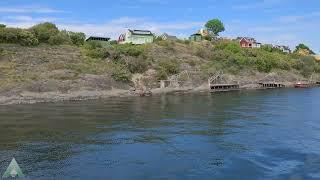 Awesome views and Sights of the Oslo Archipelago Fjord islands - 4K 60fps - Skjærgård Skjærgård