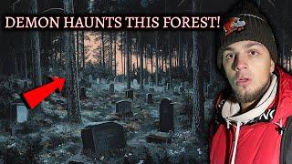 Our SCARIEST Experience While Filming - We Were HAUNTED IN CREEPY FOREST At Night (TERRIFYING)