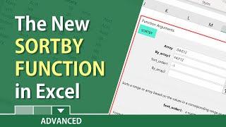 SORTBY Function in Excel - Dynamic Array Function by Chris Menard