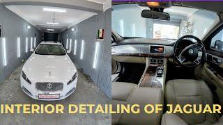 Interior Detailing Of Jaguar ||  Interior Ki Deep Cleaning || Avtar Car Care