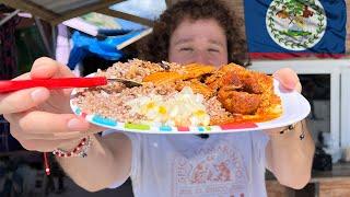 Tasting street food in BELIZE | A fascinating mix 🫔