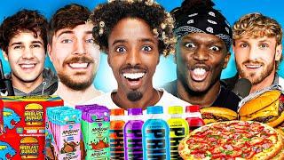 Rating YouTuber Products.. (MrBeast, ksi, Sidemen & MORE)