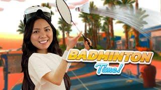 You NEED To Play This Badminton VR Game!