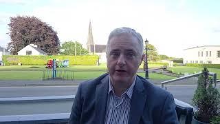 Patrick Hussey, Local election candidate at the Westmeath count in Moate 8th June 2024