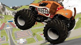 Monster Mutt Quad Chaos MUD BATTLE MADNESS Racing Jumps and Destruction | BeamNG.Drive