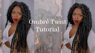 Ombré Twist Tutorial // 3 Different Methods (including a no rubberband, no crochet technique)