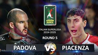 Padova vs Piacenza | Italian Volleyball SuperLega 2024/2025