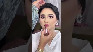 اجمل مكياج عروسة بالعالم️ بالوان بنيك 